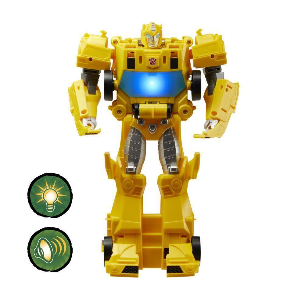 New Transformers Cyberverse Dinobots Roll N' Change Bumblebee Action Figure