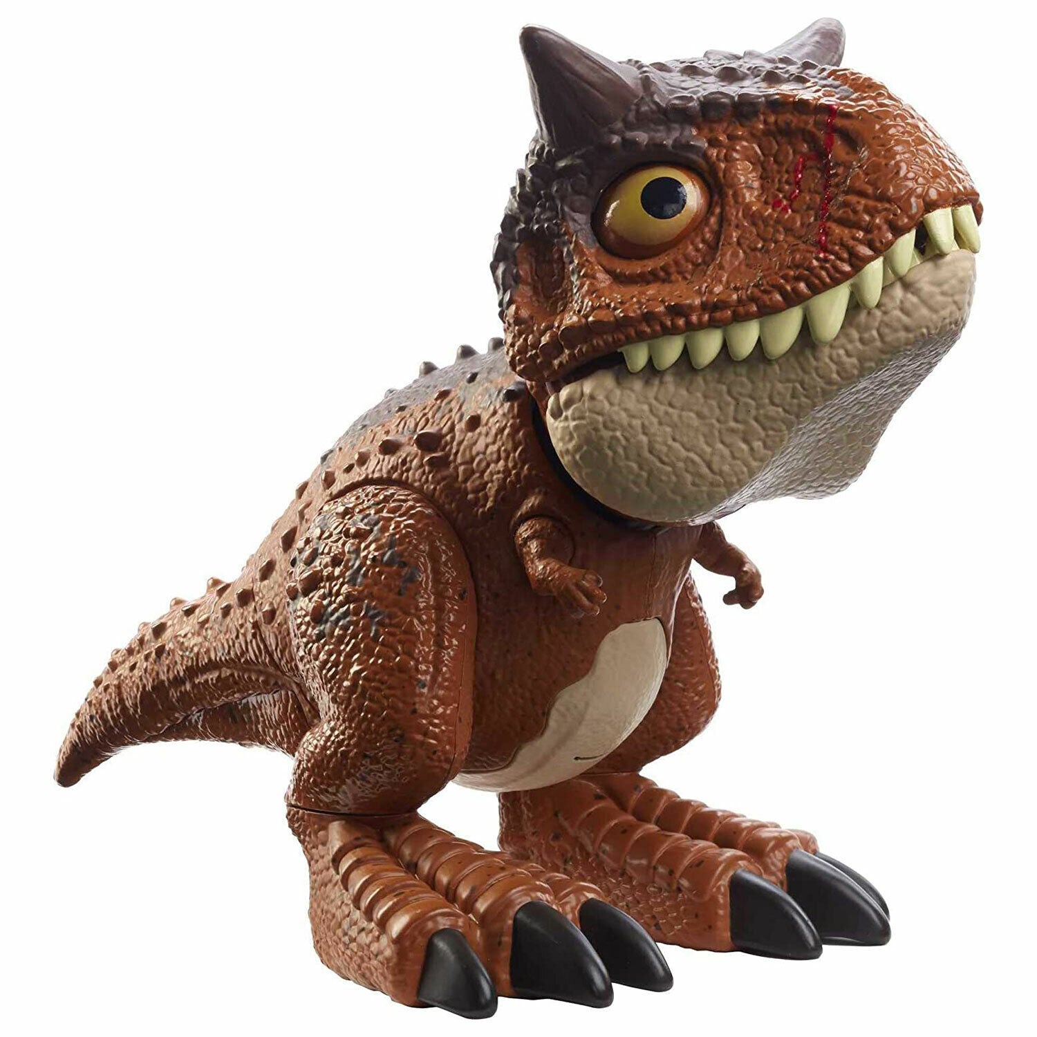 New Jurassic World Camp Cretaceous Wild Chompin' Carnotaurus Toro Toy Figure