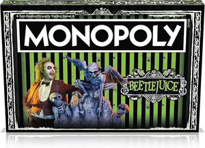 Winning Moves Beetlejuice Monopoly Board Game, Buy Adam Maitland, Lydia Deetz, P