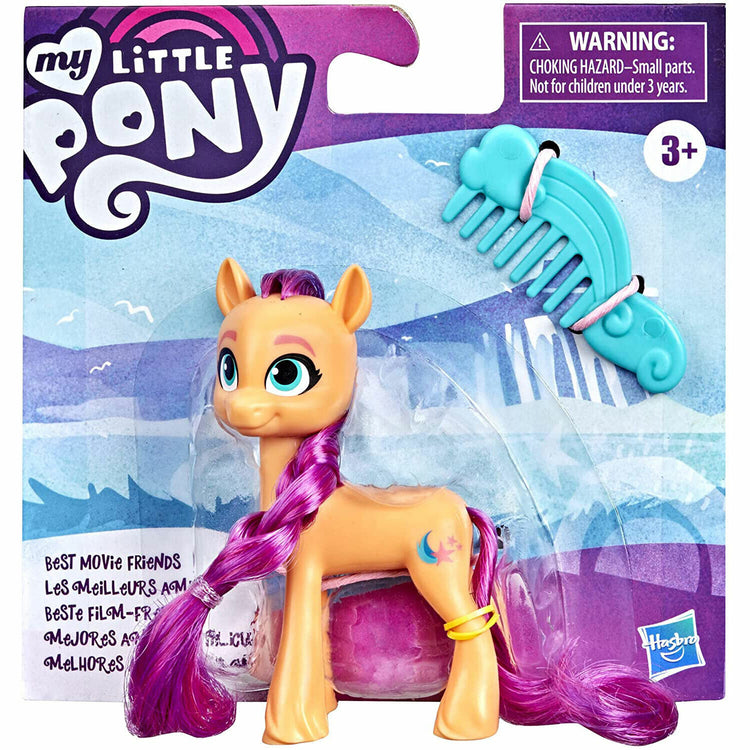 New My Little Pony Movie Friends 3" Figure - Choose Your Favorite Pony! - Sunny Starscout