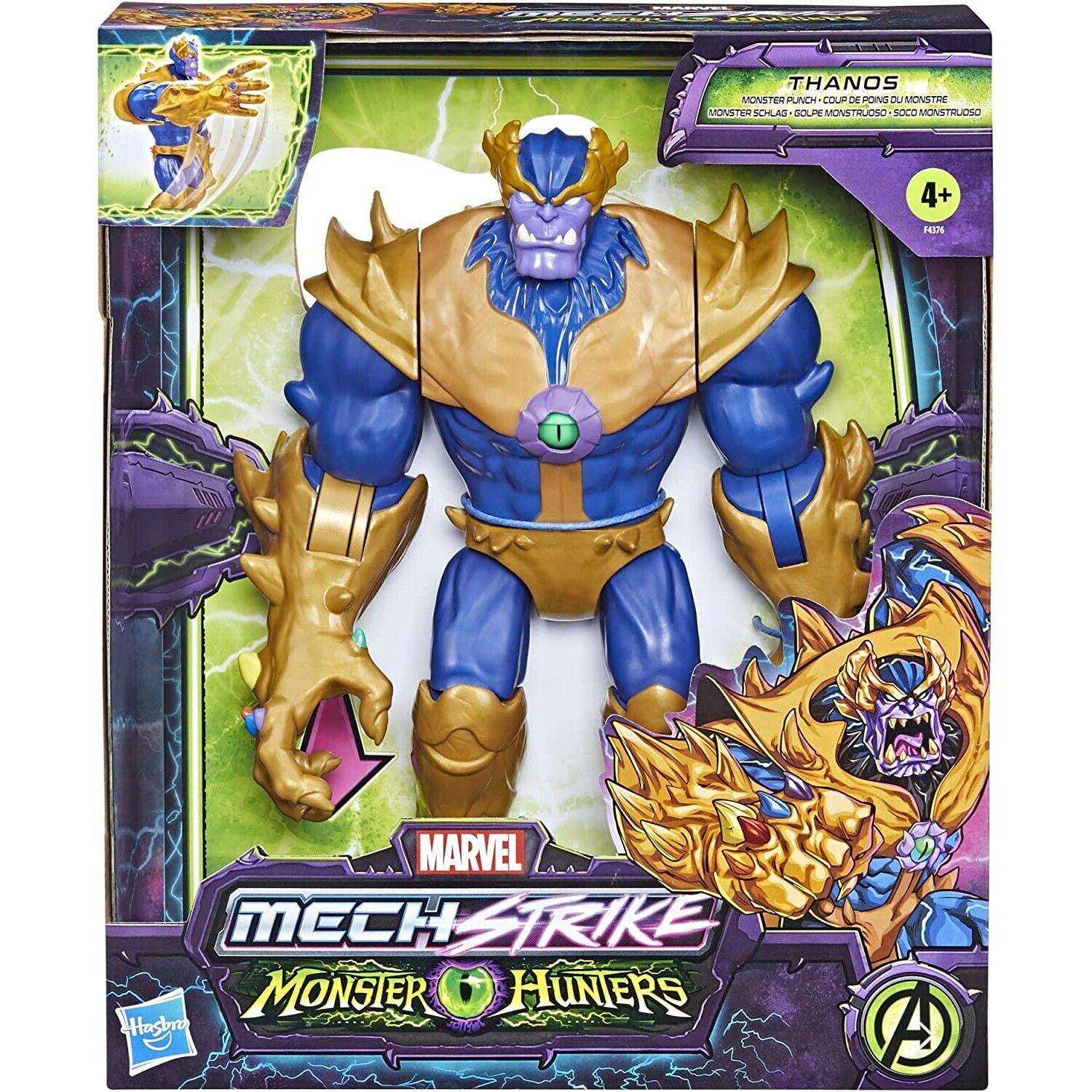 Marvel Avengers Mech Strike Thanos Figure - Monster Punch - New in Box