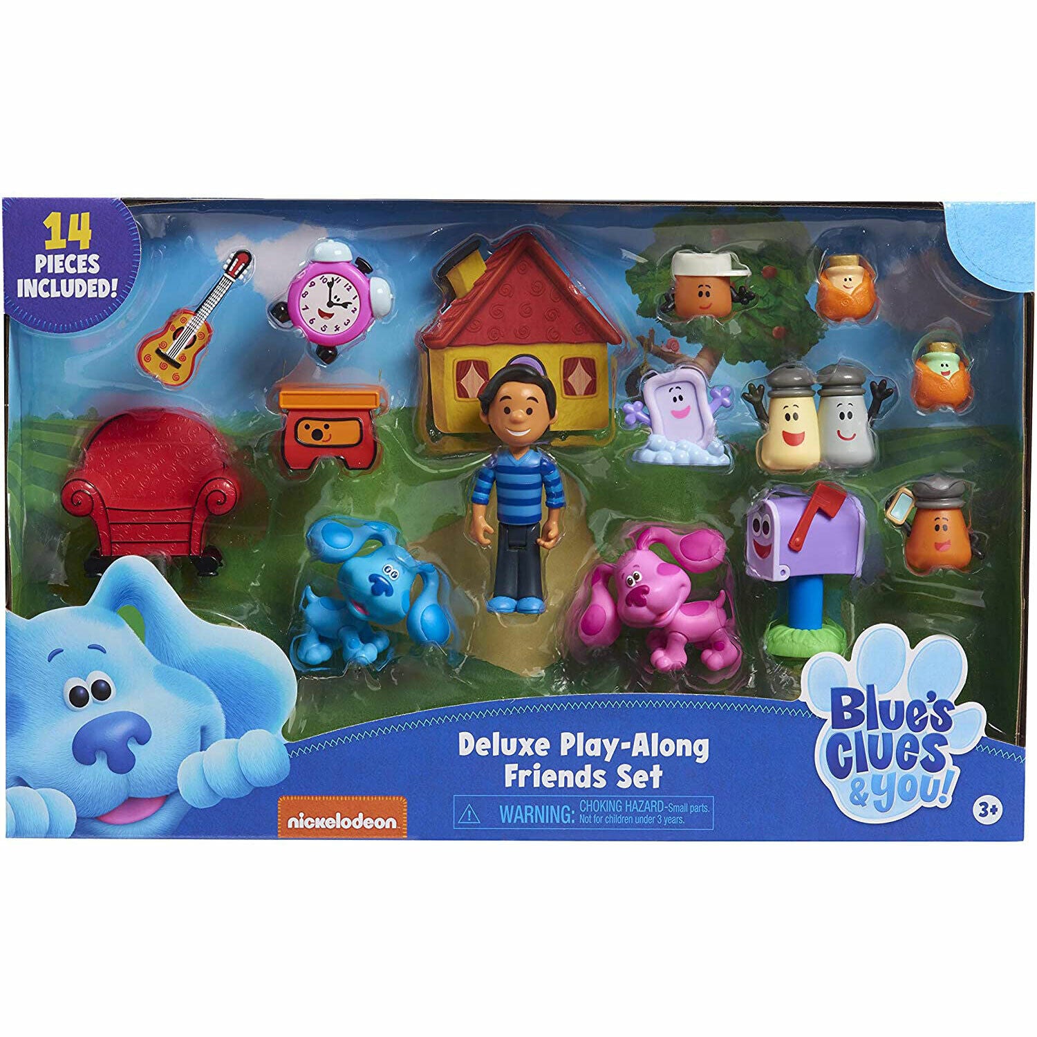 New Blue's Clues & You! Deluxe Play Friends Figure Set