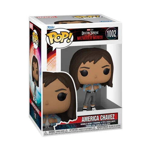 Funko POP! Marvel Multiverse of Madness #1002 America Chavez - New in Box