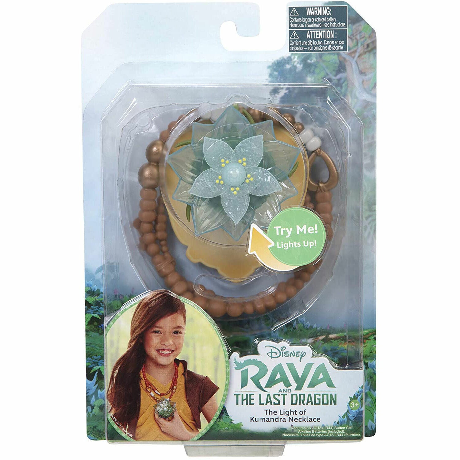 Disney Raya and the Last Dragon Light-Up Necklace - The Light of Kumandra