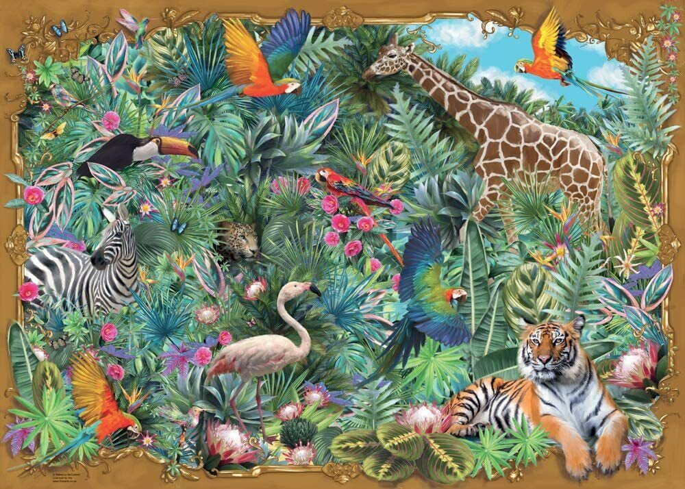 New Ravensburger Exotic Escape 1000 Piece Puzzle - Sealed Box