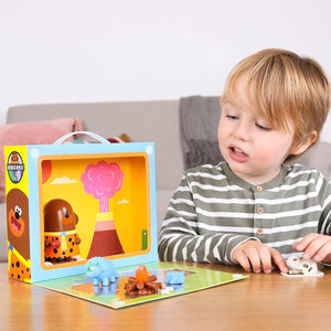 New Hey Duggee Take & Play Set - Dinosaur Theme w/ Caveman Duggee Figure