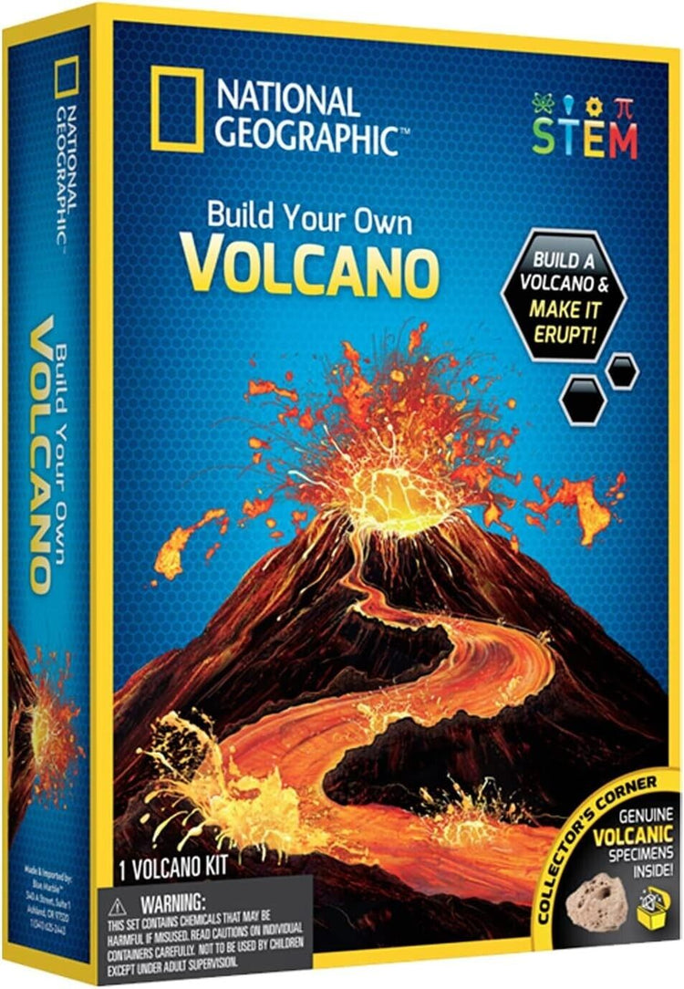 National Geographic Make Your Own Volcano Kit for Kids - Childrens Science Exper