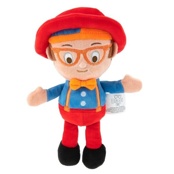 Blippi Little Plush Toy - 8 Inches - Choose Your Favorite Character - Firefighter