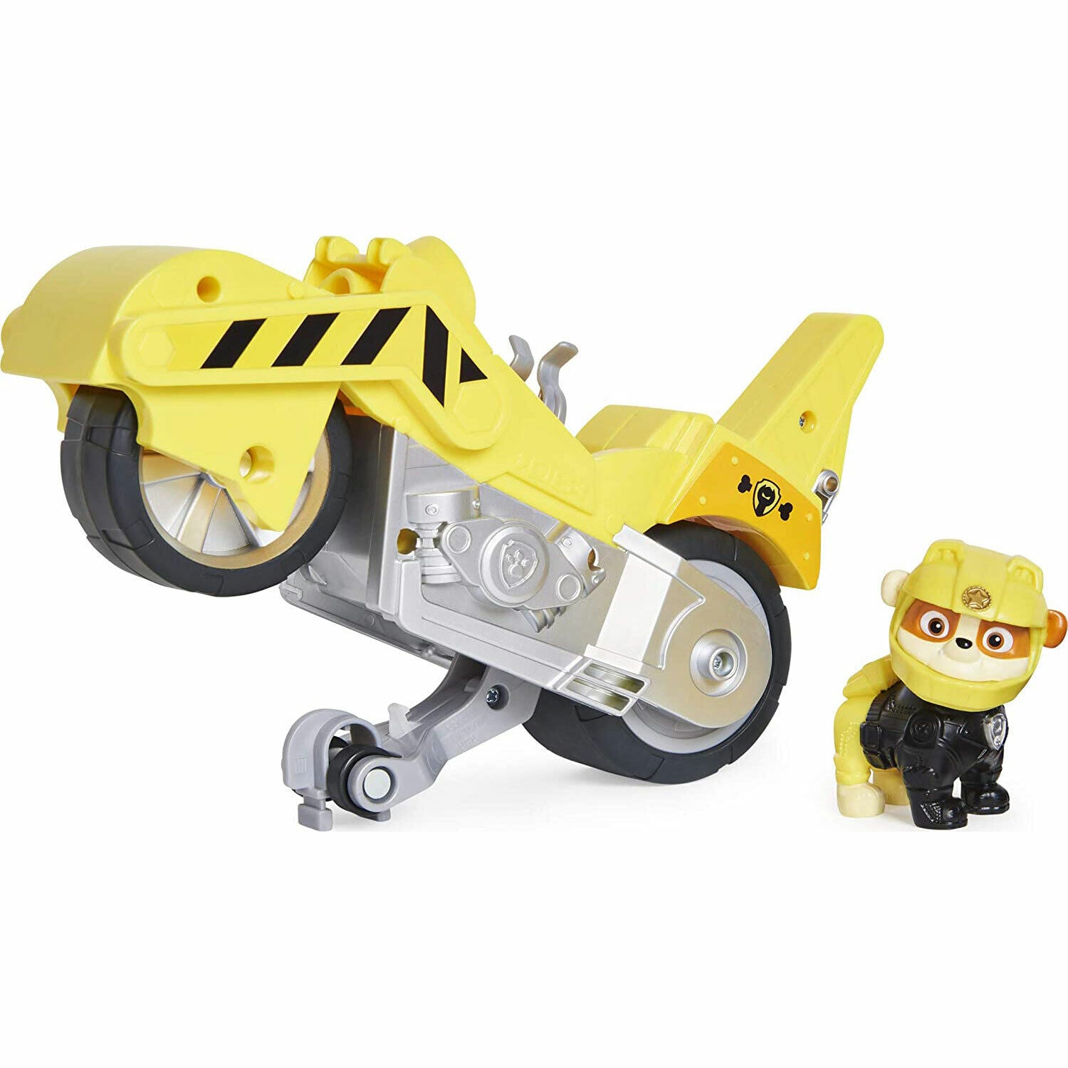 New PAW Patrol Moto Pups Rubble Deluxe Vehicle - Ready for Adventure!