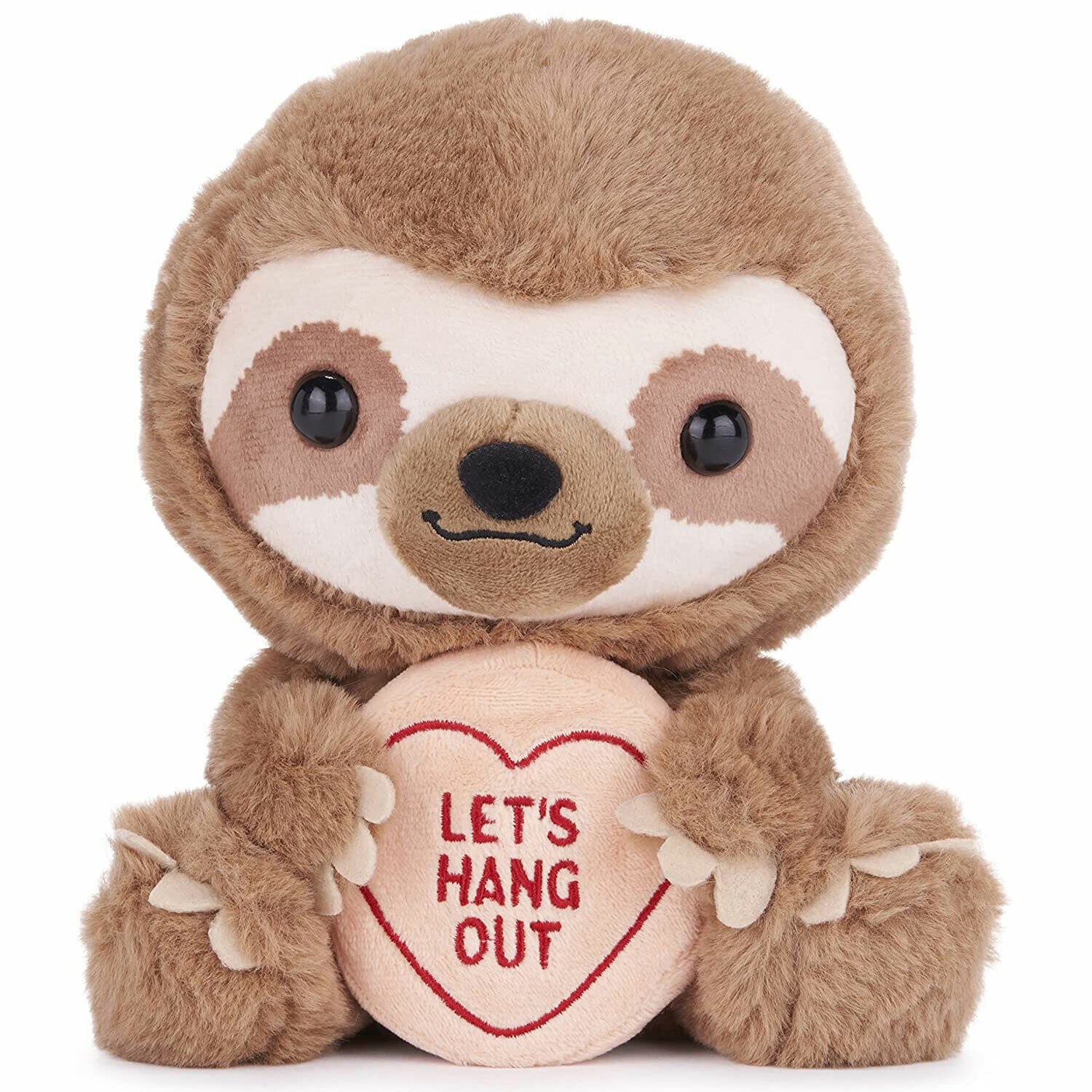 New Swizzels Love Hearts 18cm Plush Steve the Sloth 'Let's Hang Out' Toy
