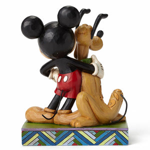 Disney Traditions Figurine - Best Pals (Mickey & Pluto)