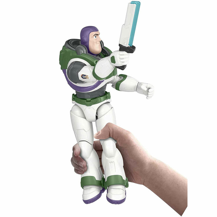 Disney Pixar Buzz Lightyear Figure with Laser Blade Lights and Sounds