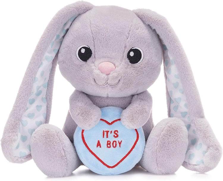 POSH PAWS (SWIZZLES) LOVE HEARTS IT'S BOY AND IT'S GIRL SOFT TOYS IT'S BOY