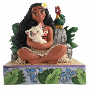 Disney Traditions Figurine - Welcome to Motunui (Moana, Pua, Hei Hei)