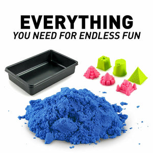 New National Geographic Blue Ultimate Play Sand - Fun for Kids!