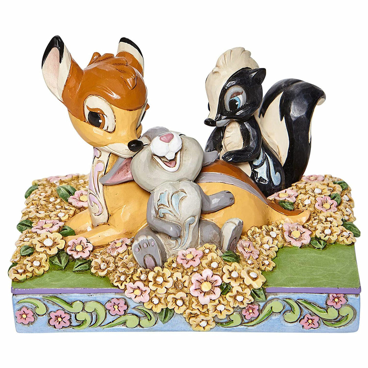 New Disney Traditions Bambi Childhood Friends Figurine