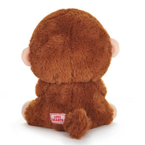 New Swizzels Love Hearts 18cm Plush Mikey The Monkey 'Cheeky' Toy