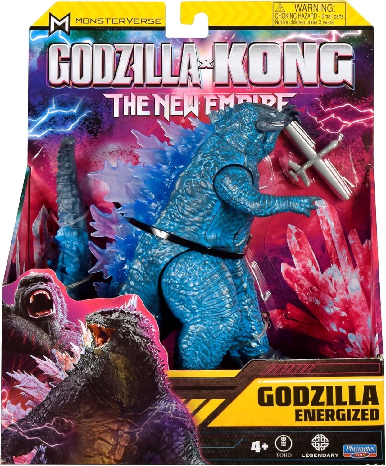 MonsterVerse Godzilla x Kong: The New Empire, 6-Inch Energised Godzilla Action F