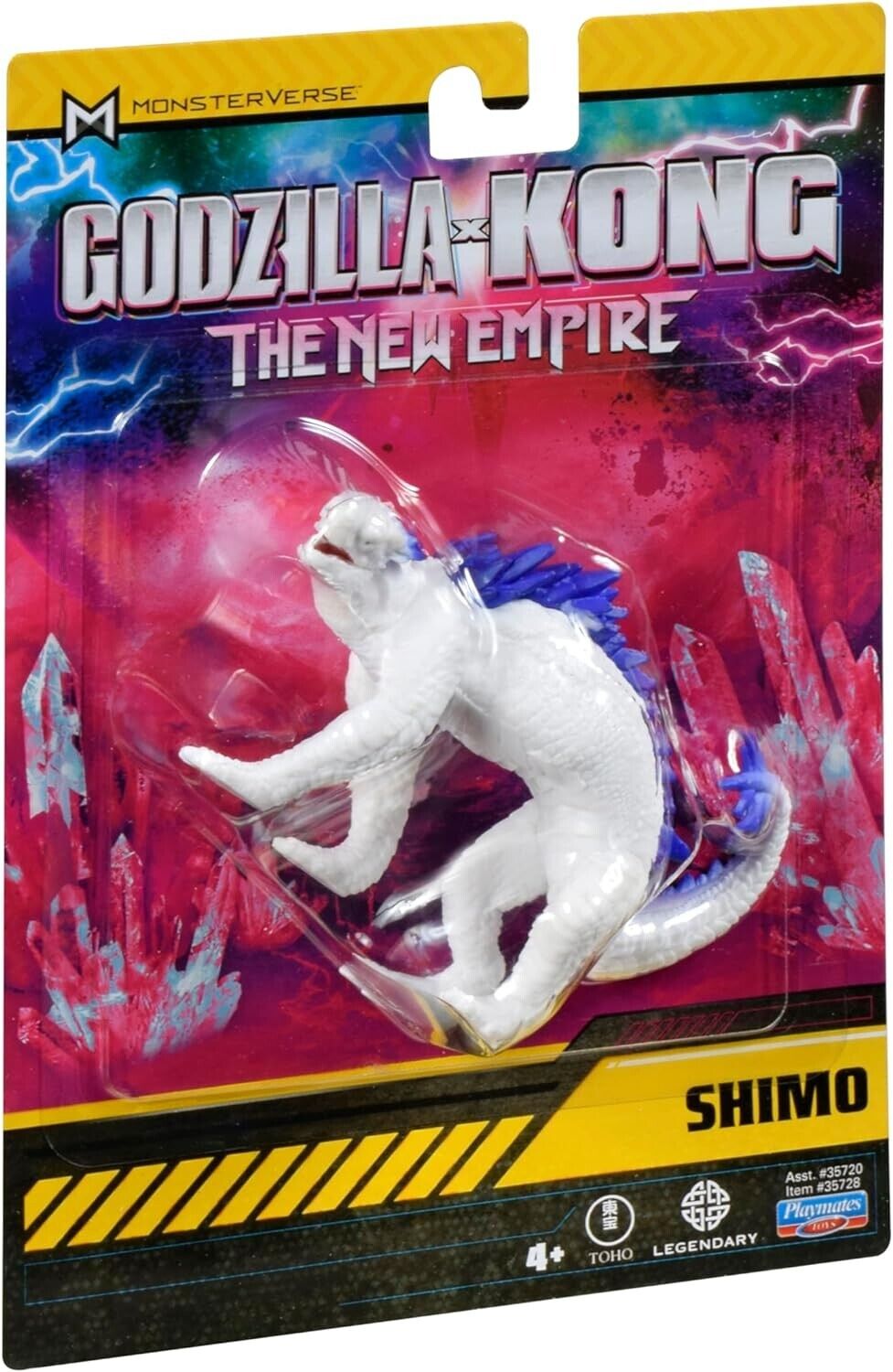 MonsterVerse Godzilla x Kong: The New Empire, 3.25 Inch Shimo Action Figure Toy,