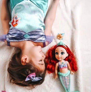 Disney Princess My Singing Friend Ariel Feature Doll, 14” / 35 cm Tall Doll Sing