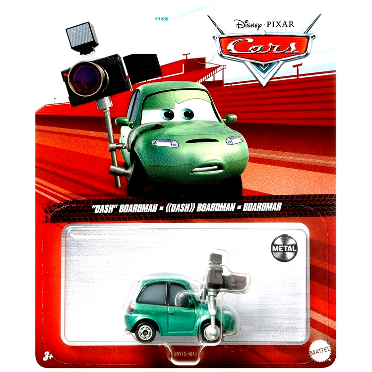 Disney Pixar Cars Toy Collection: 1:55 Scale - Unleash the Speed and Adventure "DASH" BOARDMAN (2021)