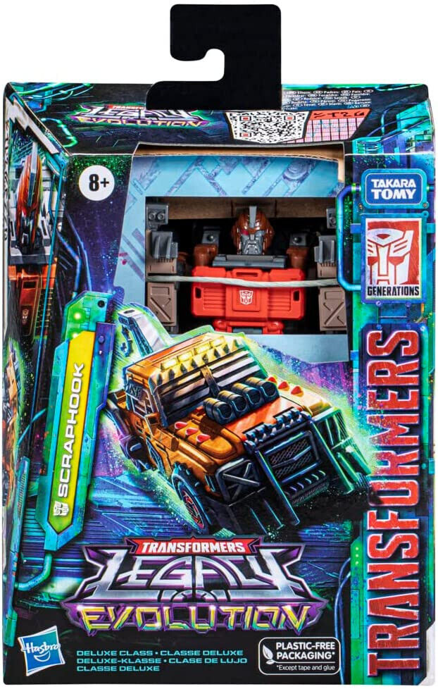 Transformers Legacy Evolution Junkion Deluxe Class Scraphook by Hasbro