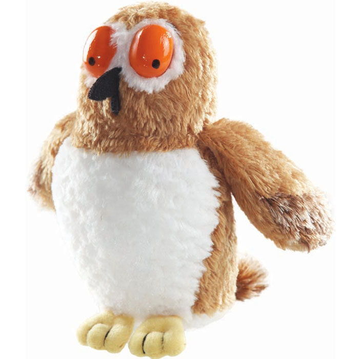 Aurora presents The Gruffalo Plush Toy in a variety of sizes available OWL 7 INCH