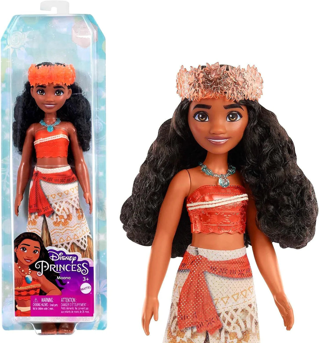 Disney Princess Toys Dolls Brand New Sleeping Beauty Snow White Shimmer Dolls - MOANA