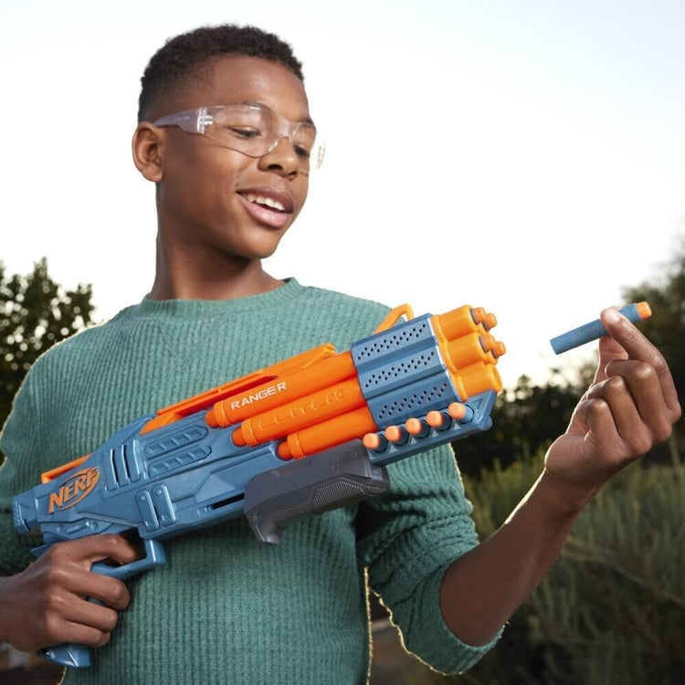 Nerf Elite 2.0 Ranger PD-5 Blaster, 5-Barrel Blasting, 10 Nerf Elite Darts.