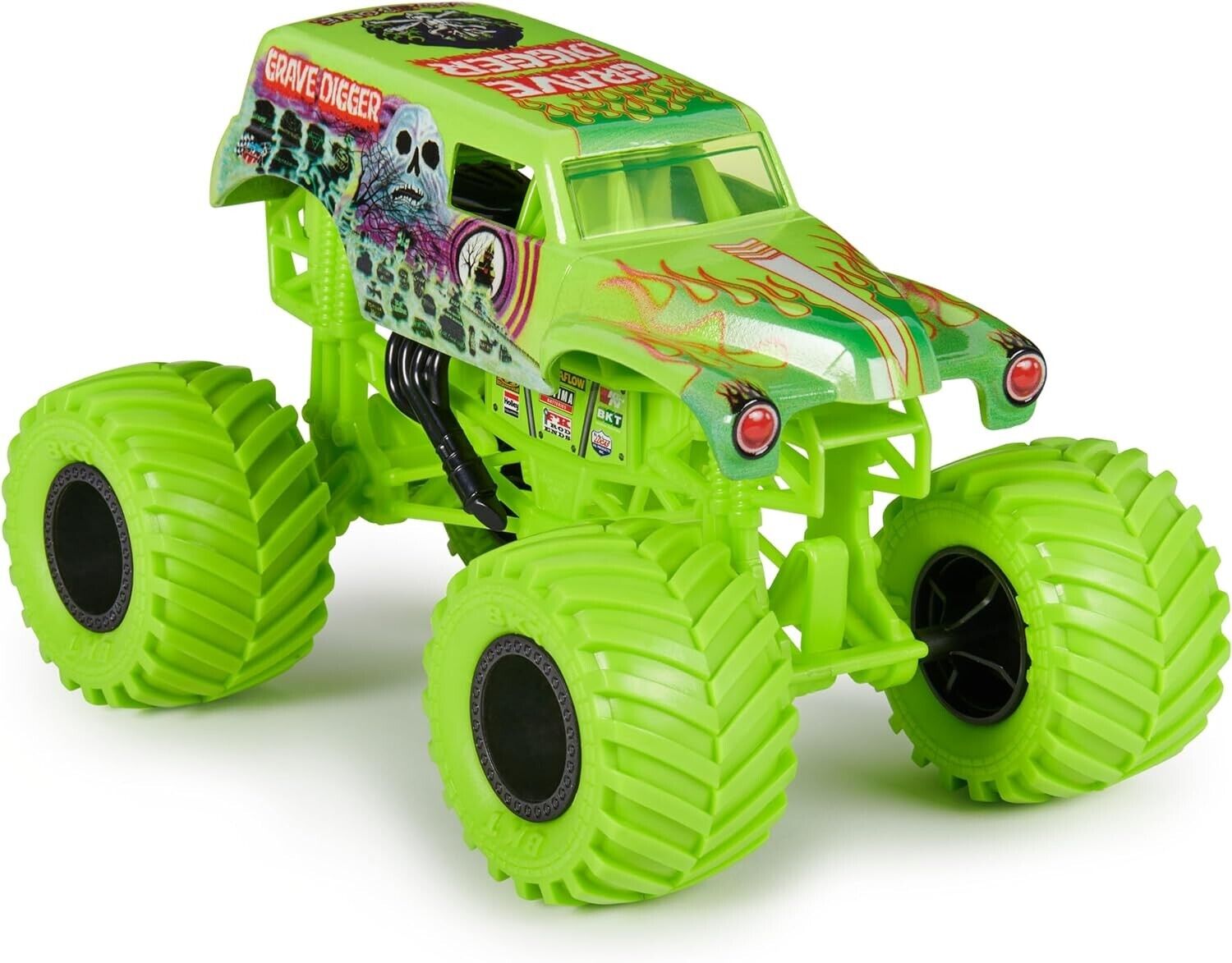 Monster Jam, Official Grave Digger Monster Truck,Collector Die-Cast Vehicle,1:24