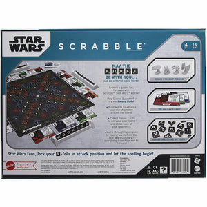 New Scrabble Star Wars Edition Word Board Game - Sealed Box