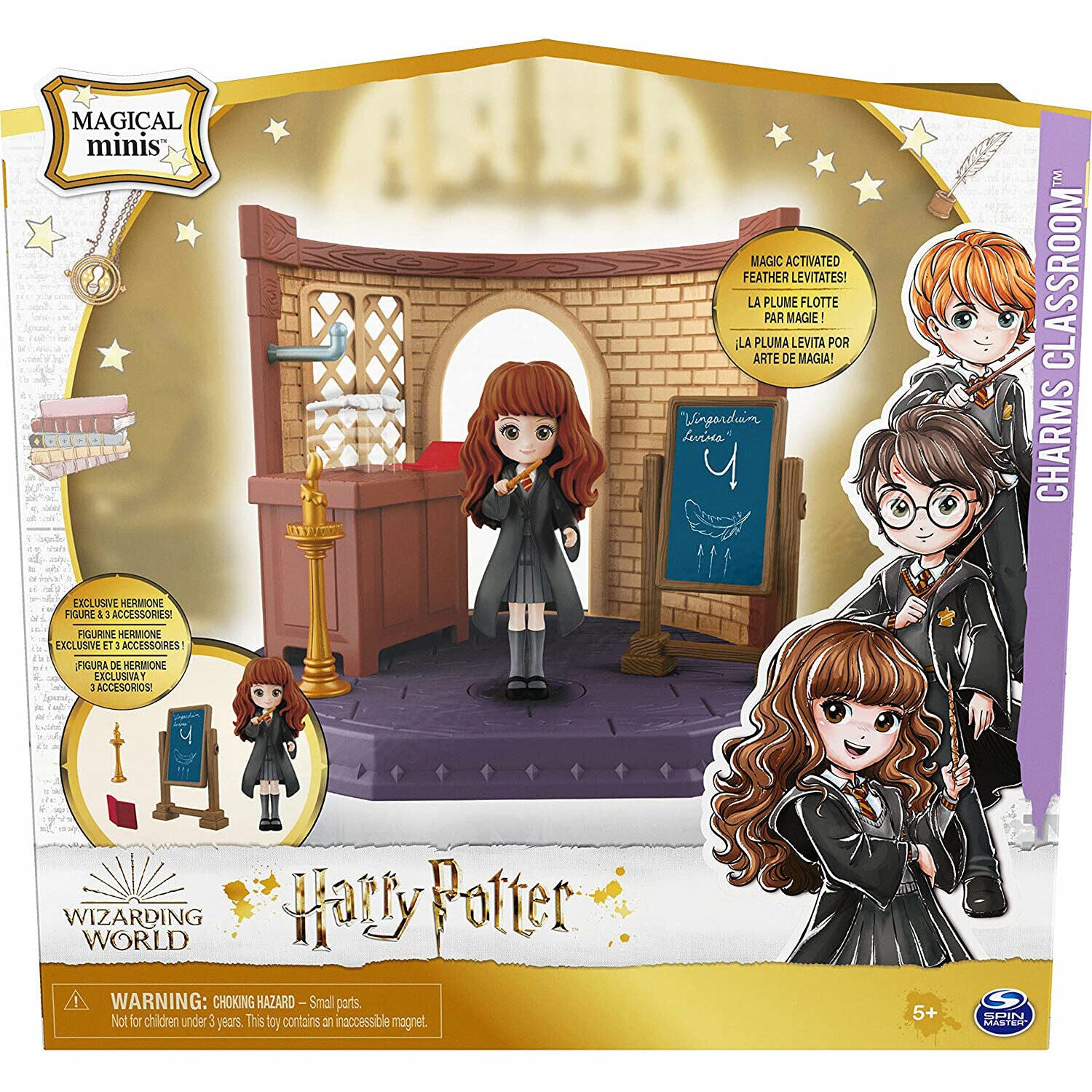 Harry Potter Magical Minis Charms Classroom w/ Hermione - Wizarding World Exc