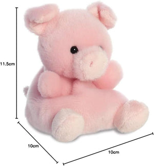 Aurora Palm Pals, Wizard The Pig Soft Toy, 61242, 5 inches, Pink