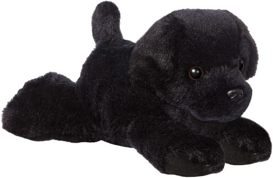 Aurora 31295 Blackie Black Labrador 8" Plush Toy