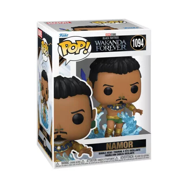 Funko POP! Black Panther Namor Bobble Head - Wakanda Forever Marvel Collectible