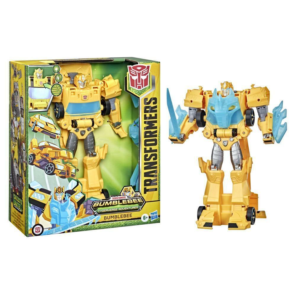 New Transformers Cyberverse Dinobots Roll N' Change Bumblebee Action Figure