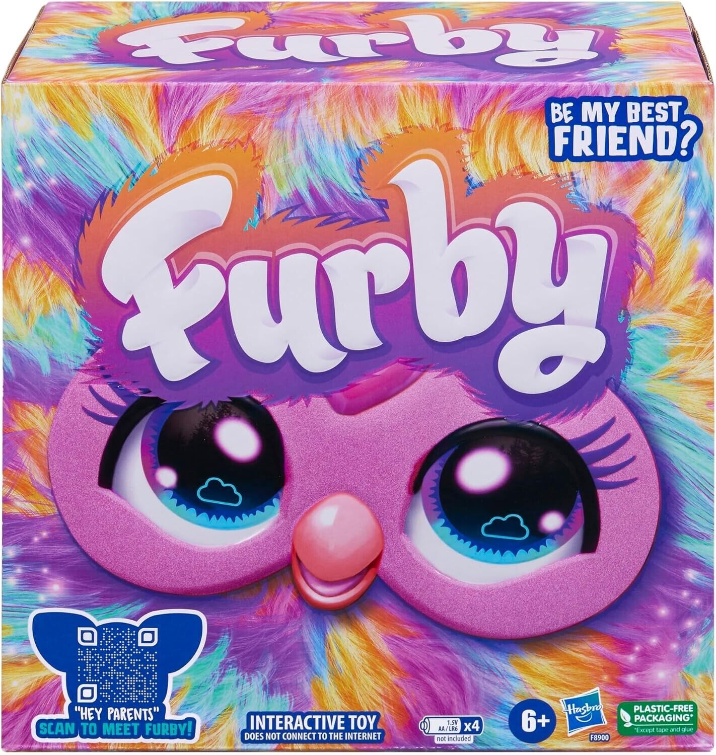 Furby Tie Dye Interactive Plush Toy