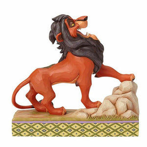 Disney Traditions Scar Figurine - The Lion King's Preening Predator