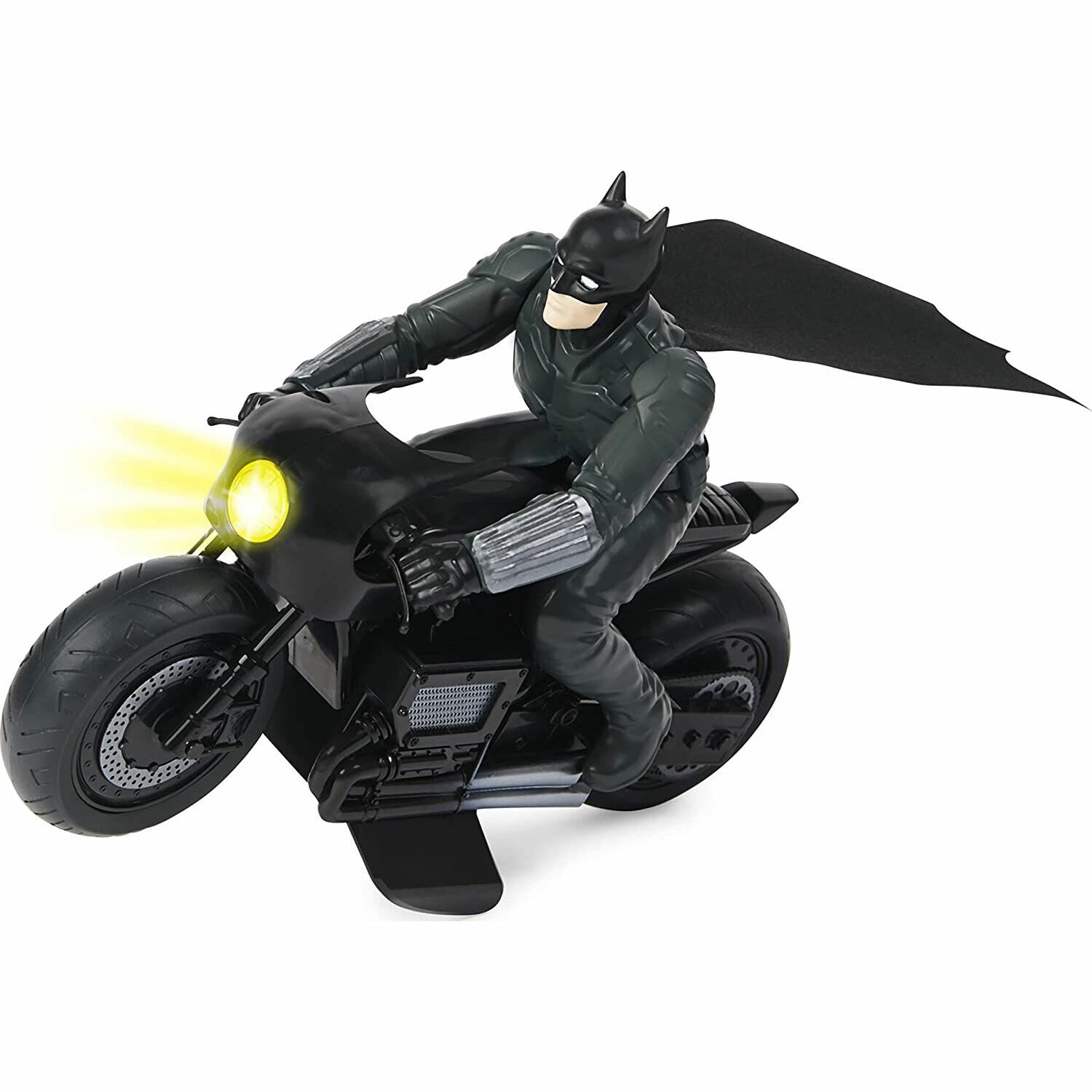 The Batman Movie RC Batcycle with Batman Rider Figure - Brand New & Sealed