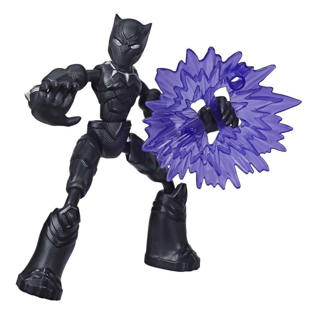 New Marvel Avengers Bend and Flex Black Panther 6-Inch Action Figure - Flexible