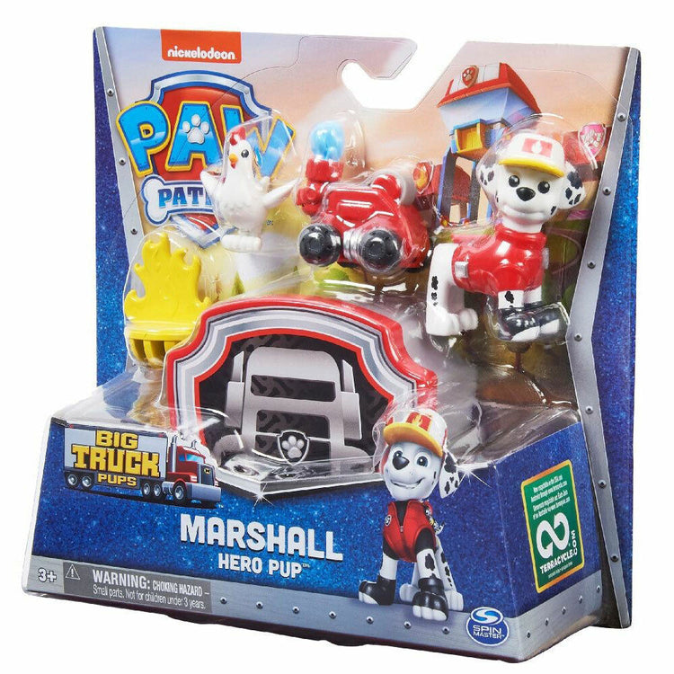 PAW Patrol Big Truck Pups - Hero Pup w/ Accessories *Choose Your Pup* - New Marshall