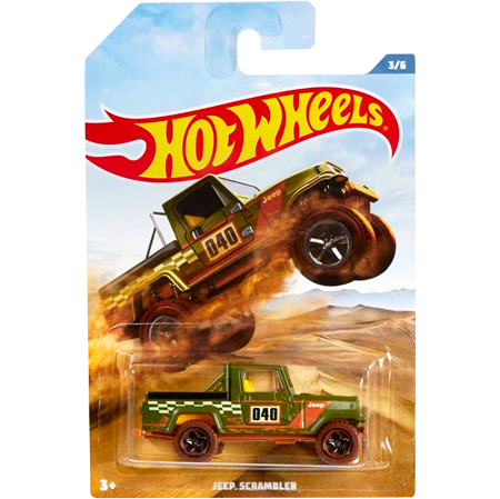 Hot Wheels Die Cast Vehicles Cars Bikes Collection Choose Your Own'Jeep Scrambler