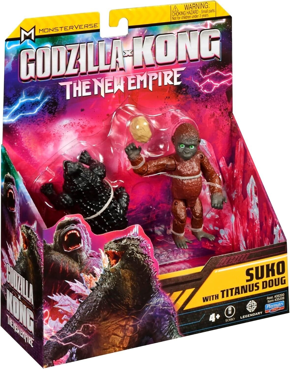 Godzilla x Kong: The New Empire, 3.5-Inch Suko and Titanus Doug Action Figure To