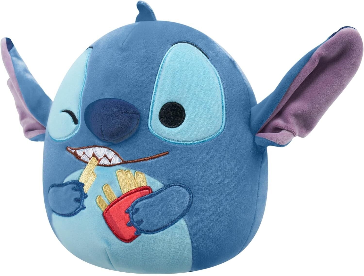 Squishmallows Original Disney 8-Inch Stitch With French Fries Plush - Little Ult