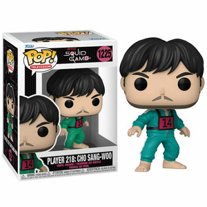 Netflix Squid Game Pop! TV Vinyl Figure - Player 218: Cho Sang-Woo - New & Seale