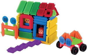 Stickle Bricks Build it Box, 100 Pieces - Stimulate Imagination and Motor Skills