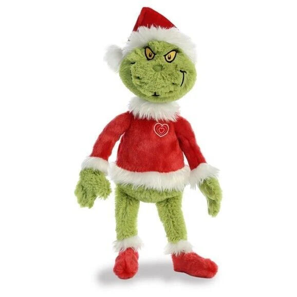 Dr. Seuss The Grinch and Santa Grinch Soft Toys - The Santa Grinch Large