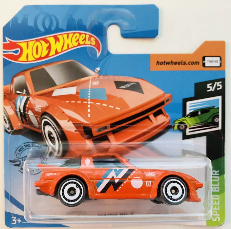 Hot Wheels '95 Mazda RX-7 Orange HW Turbo 4/5 2020 43/250