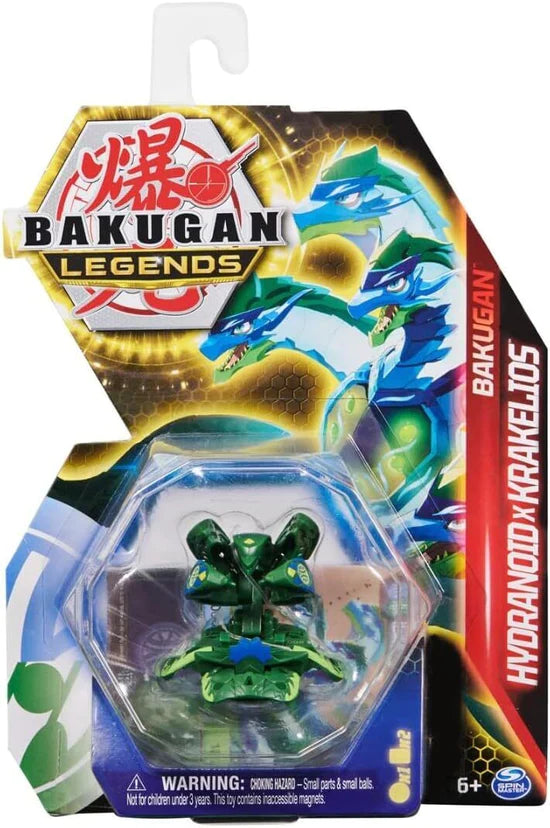 Bakugan Legends Core Pack - Cyndeous x Skorporos, Pegatrix, Dragonoid, Hydranoid - HYDRANOID x KRAKELIOS GREEN