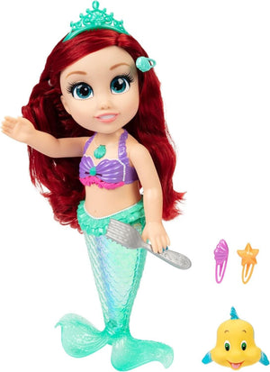 Disney Princess My Singing Friend Ariel Feature Doll, 14” / 35 cm Tall Doll Sing